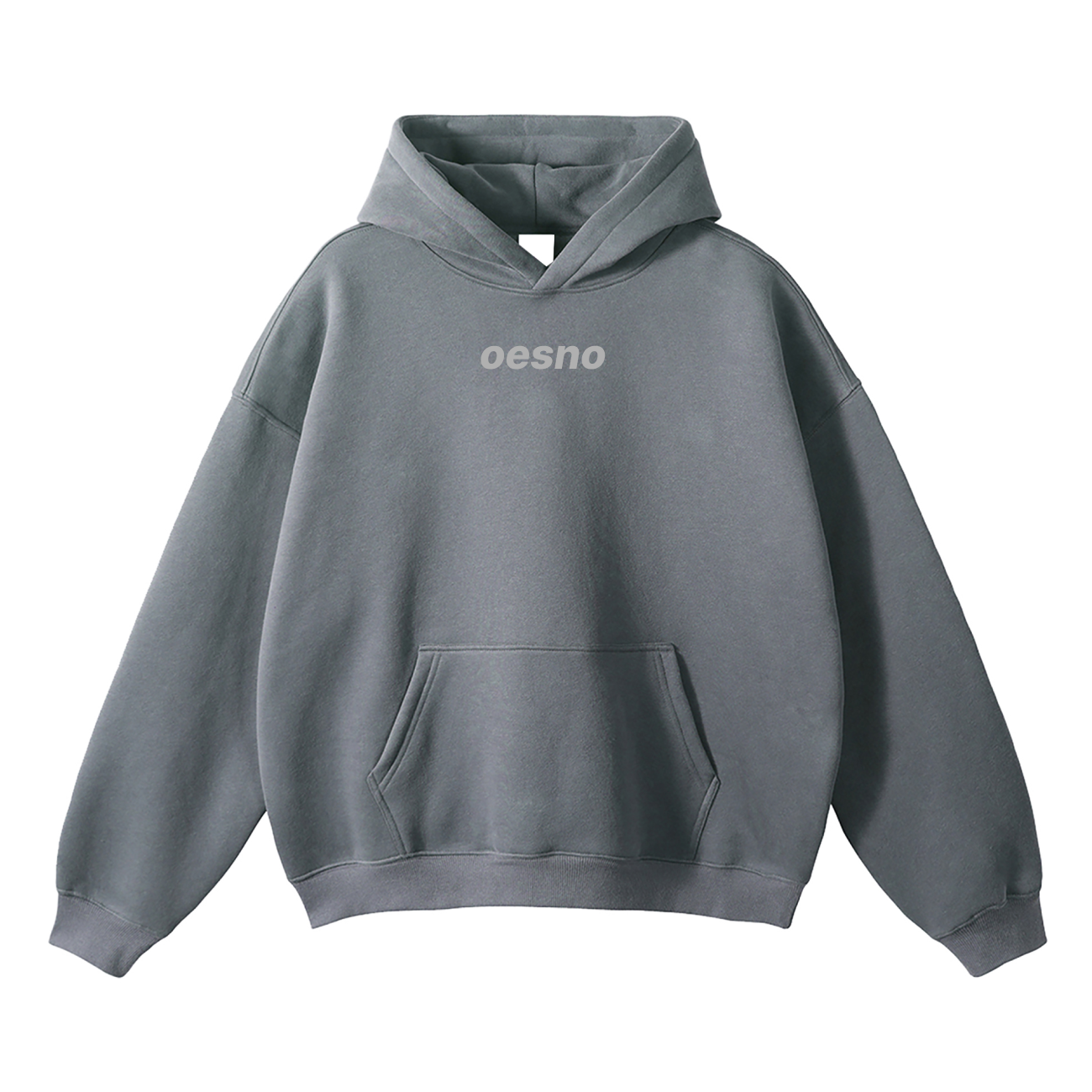 Oesno Dark Gray Hoodie Front