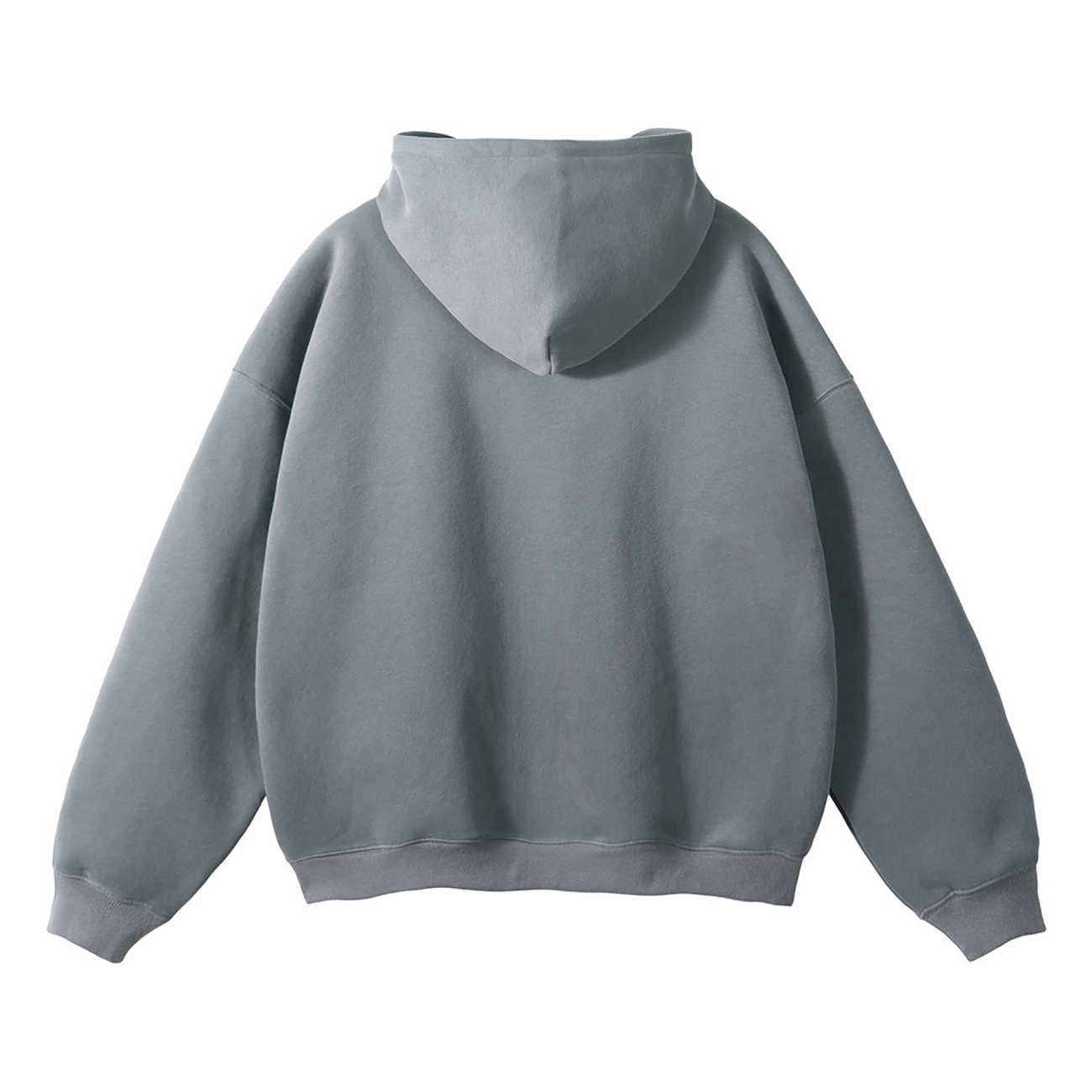 Oesno Dark Gray Hoodie Back